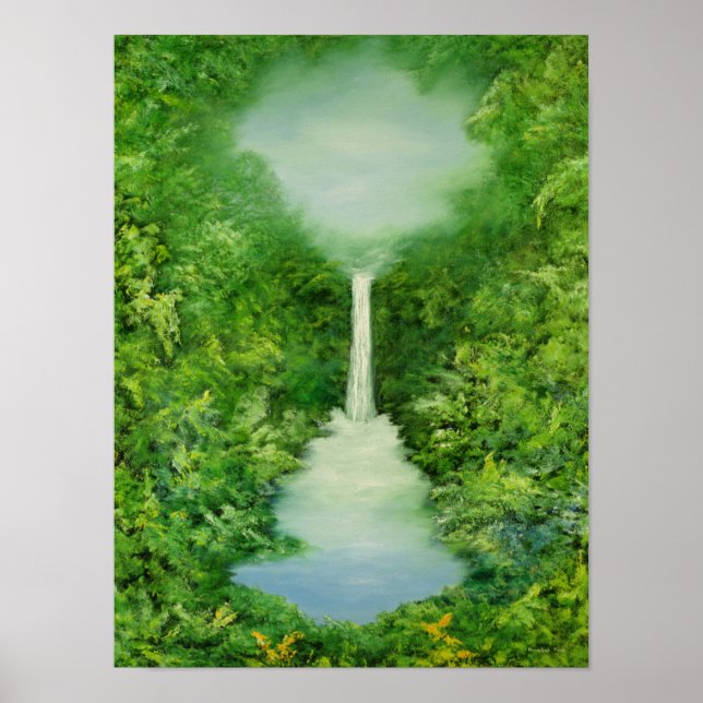 Pôster A Floresta Chuva Everduradouro 1997 (Frente)