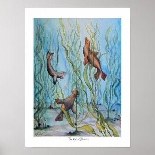 Poster A Floresta Kelp