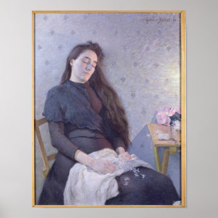 Pôster A Florista Adormecida, 1892