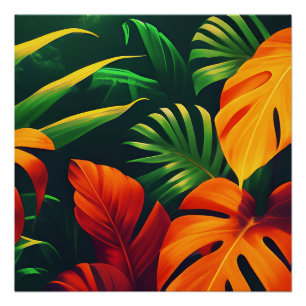 PÔSTER A FOLHA DEIXA A NATUREZA JARDIM