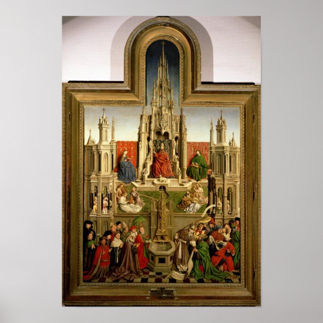 Pôster A fonte da vida (Frente)