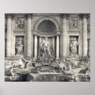 Pôster A fonte do Trevi (italiano: Fontana di Trevi) 4