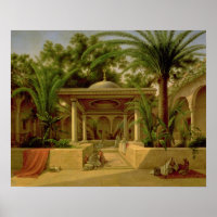 A fonte Khabanija, Cairo, 1845