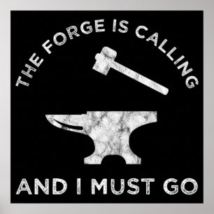 Poster A Forge Está Ligando E Eu Tenho Que Ir