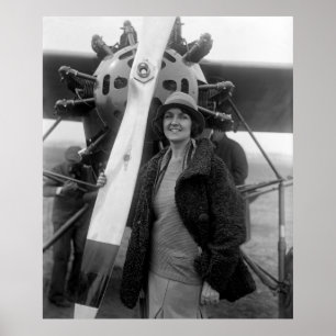 Pôster A forma encontra a aviação, 1920