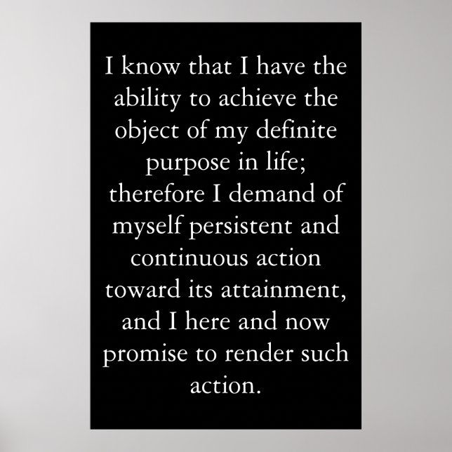 Pôster A Fórmula - Pensar e Crescer Rico (Frente)