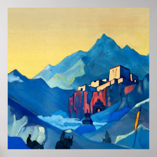 Poster “A Fortaleza do Espírito” por Nicholas Roerich
