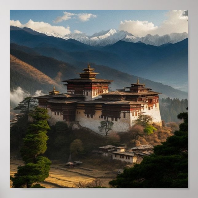 Poster A Fortaleza Majestosa: (Frente)