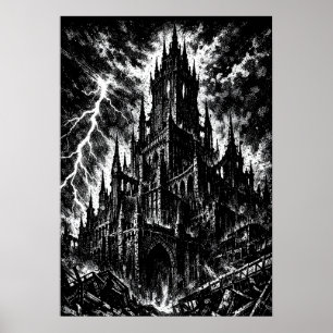 Poster A Fortaleza Negra por BurnsInHell