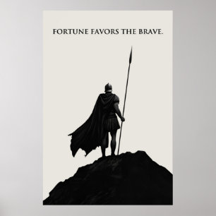 Poster A Fortuna Favorece os Audazes