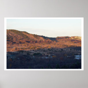 Pôster A foto das montanhas de Pocono