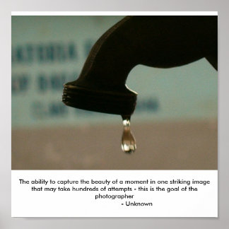 Pôster A fotografia é...