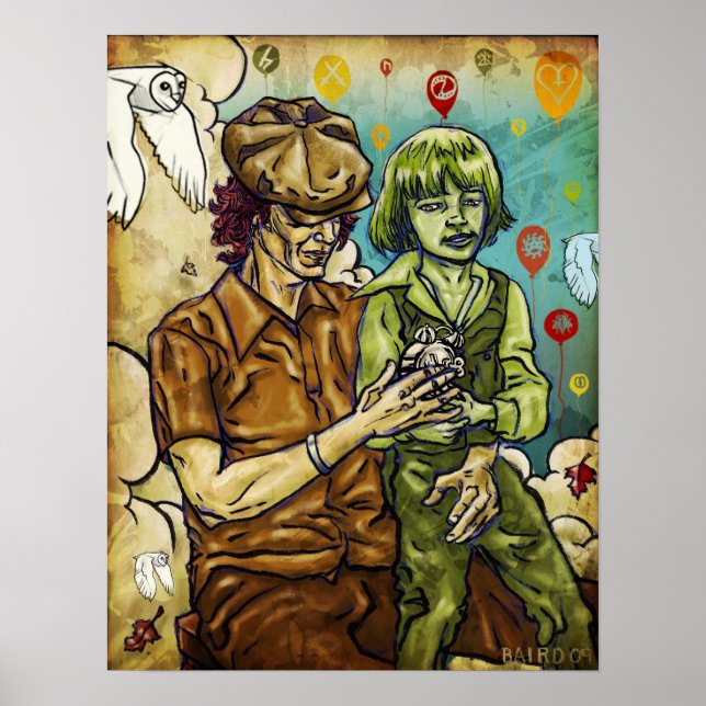 Pôster A fragilidade dos balões (Frente)