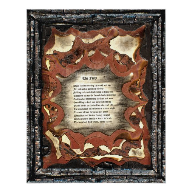 Pôster A Fúria (Frente)