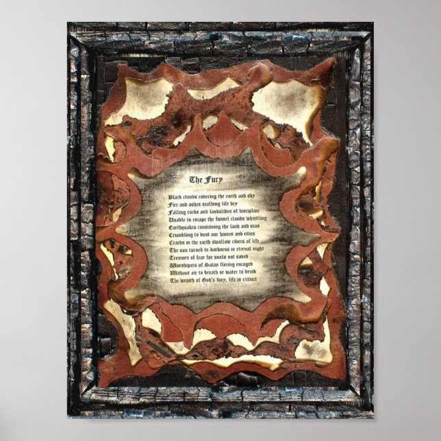 Pôster A Fúria (Frente)