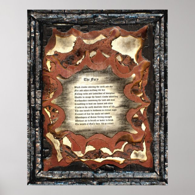 Pôster A Fúria (Frente)