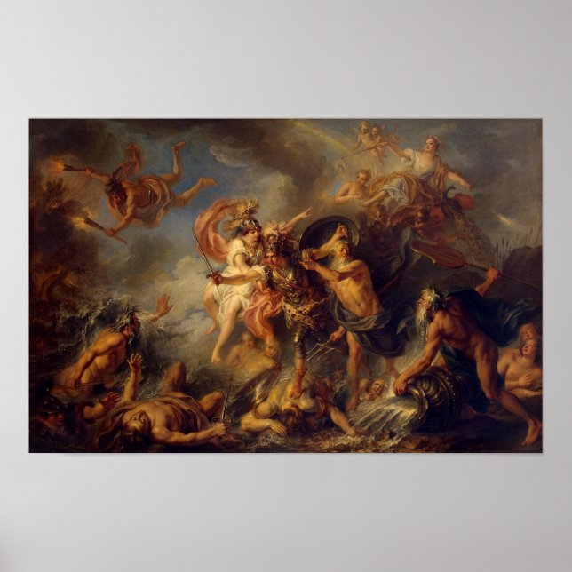 Pôster A Fúria de Aquiles (Frente)