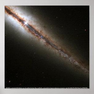 Pôster A galáxia NGC 4013, NGC 4013 é uma galáxia espi