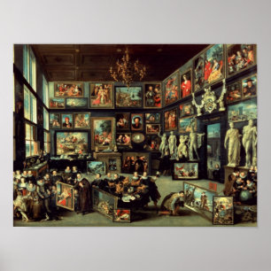 Pôster A galeria de Cornelis camionete der Geest