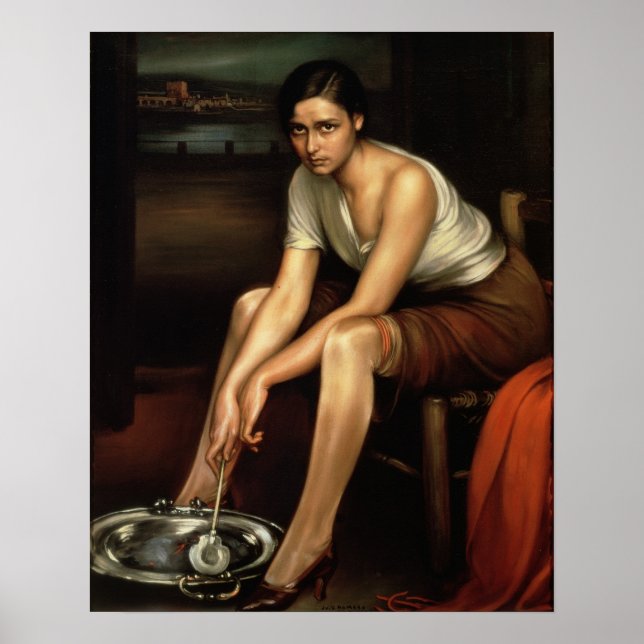 Pôster A Garota Adormecida (Frente)