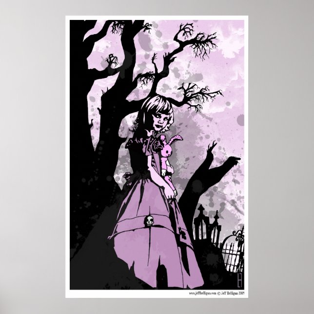 Pôster A garota de aniversário (Frente)