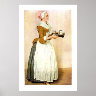 Poster A Garota do Chocolate, belas artes