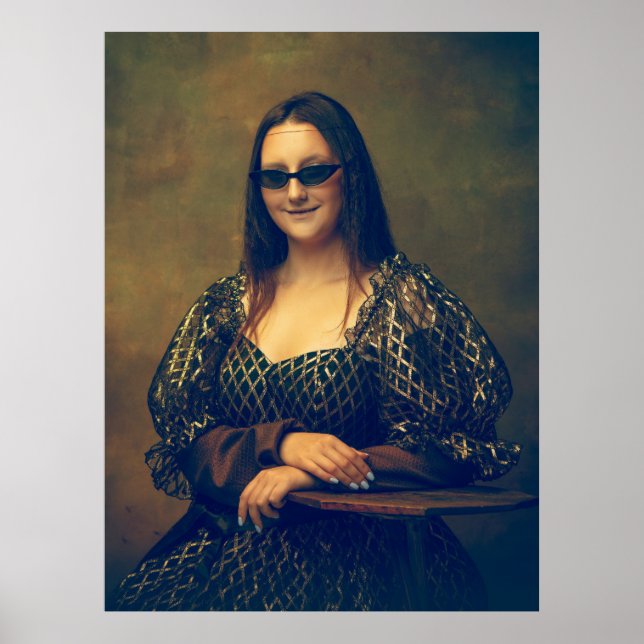 Poster A garota em suas sombras (Frente)