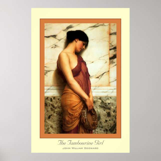 Pôster A Garota Tambourine (Frente)