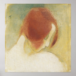 Poster A garota vermelha, Helene Schjerfbeck