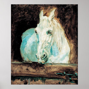 Poster A Gazela do Cavalo Branco Henri de Toulouse-Lautre
