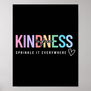 Poster A gentileza É Libertar O Sprinkkle Em Todos Os Lug