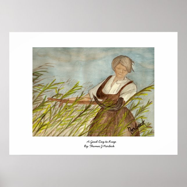 Pôster A Good Day to Reap (Frente)