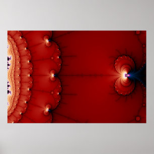 Pôster A gravidade jorra Fractal