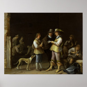 Poster A Guardroom Interior
