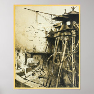 Poster A Guerra dos Mundos (1906)