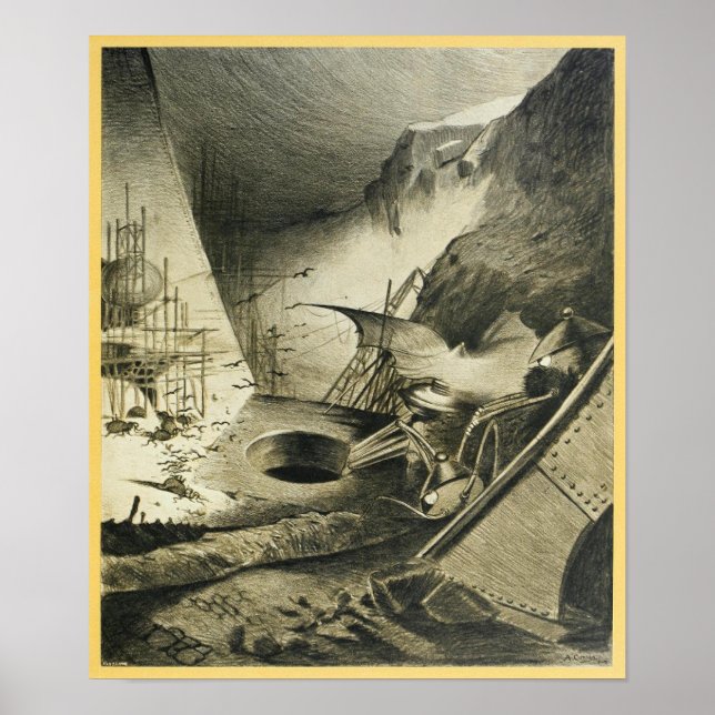 Poster A Guerra dos Mundos (1906) (Frente)