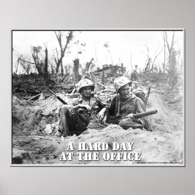 Pôster A Hard Day at the Office (Frente)