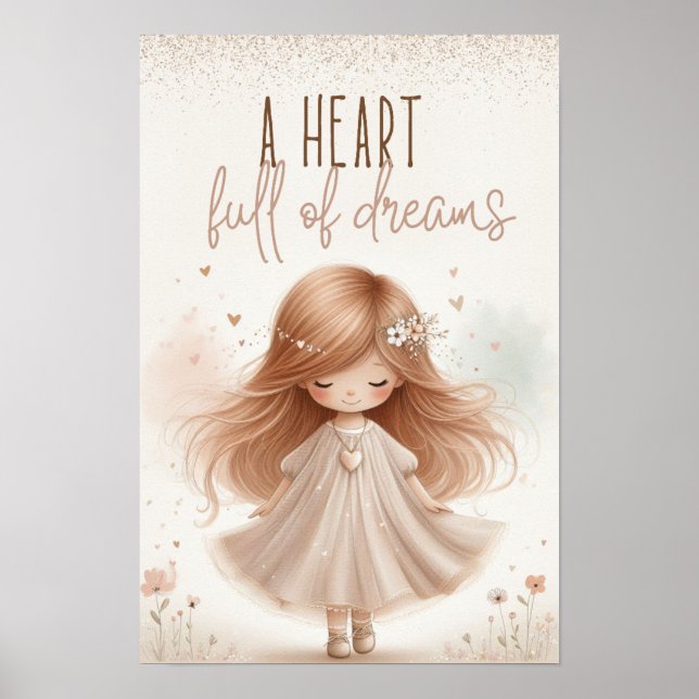 Poster A heart full of dreams (Frente)
