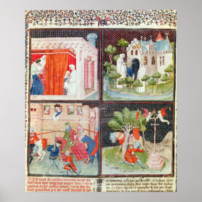 Pôster A história de Lancelot (Frente)