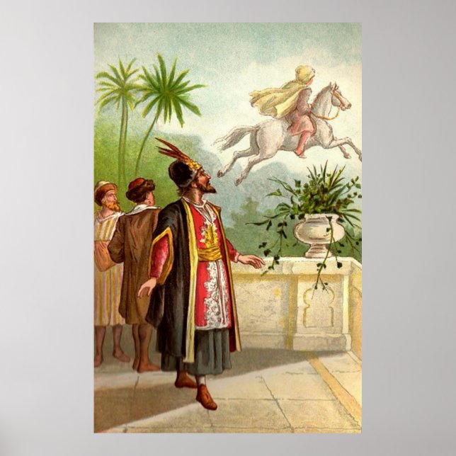 Poster A história do cavalo encantado Scheherazade (Frente)
