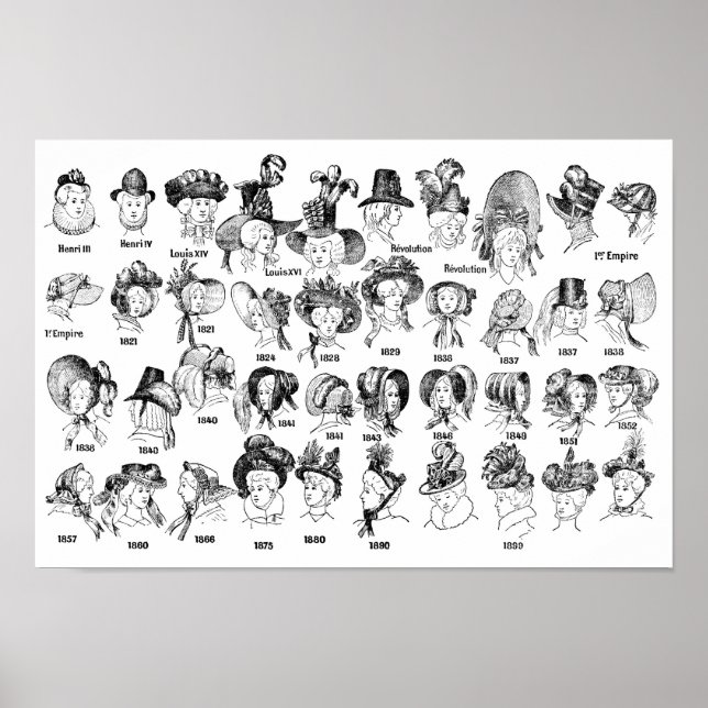 Pôster A História do Chapéu das Mulheres (Frente)