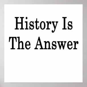 Poster A história é a resposta
