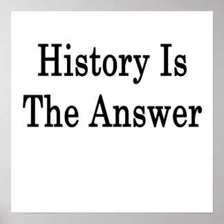Poster A História É A Resposta
