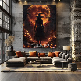 Poster A Hora das Bruxas Halloween