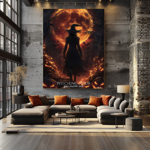 Poster A Hora das Bruxas Halloween