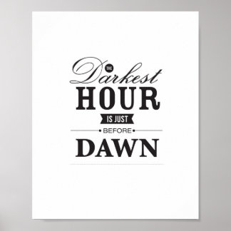 Poster A hora mais escura é logo antes do amanhecer