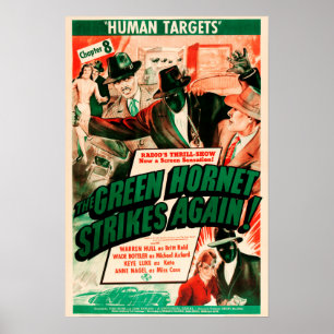 Poster A HORNET VERDE LUTA DE NOVO! Anúncio de cinema de