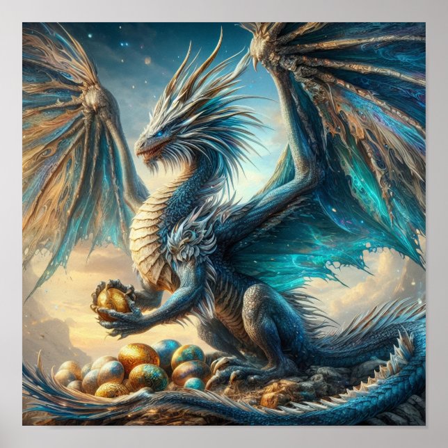 Poster A.I. Embraiagem de Ovos de Dragões (Frente)