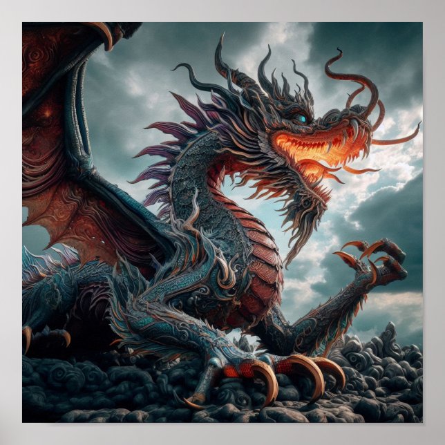 Poster A.I. Giant Wyrm (Frente)