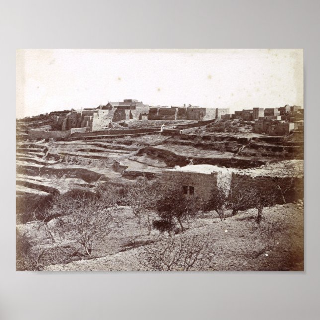 Poster A Igreja da Natividade em Belém (Frente)